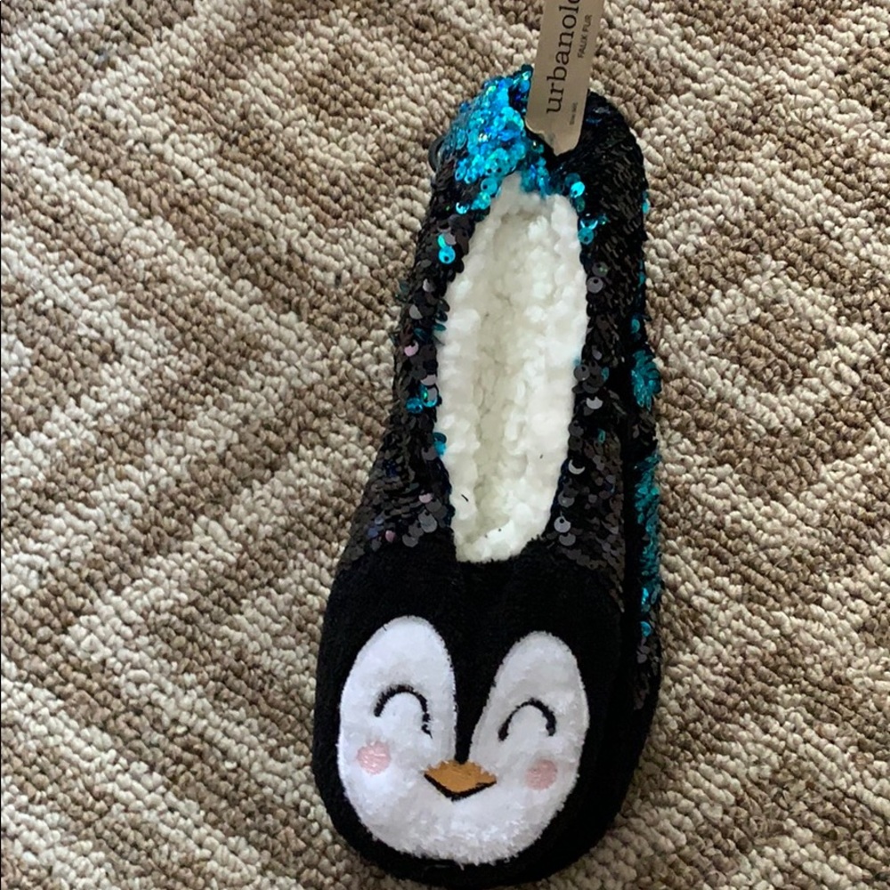 Penguin slippers